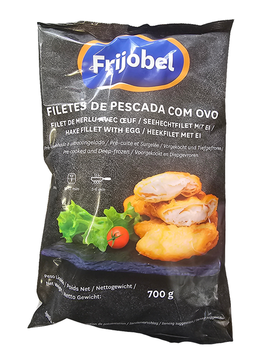 Filetes de Pescada Com Ovo em Saco 700gr