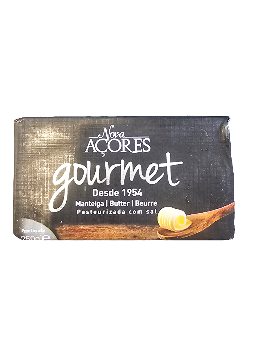Manteiga c/sal Gourmet 250g - Nova Açores