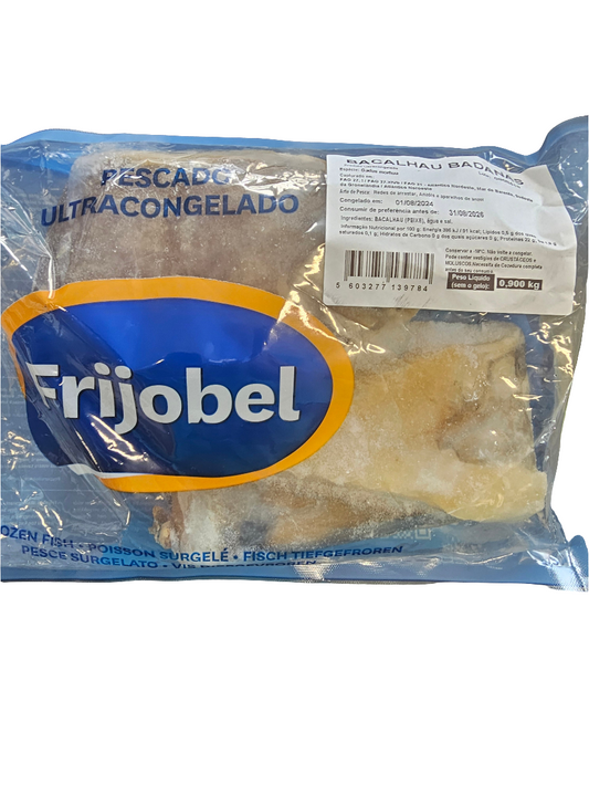 Bacalhau Badanas 900g - Frijobel