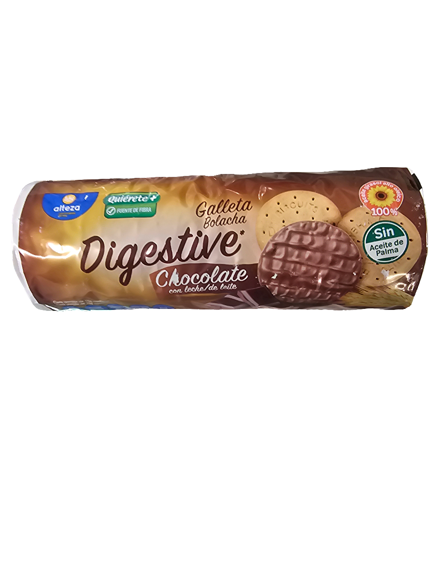 Bolacha Digestive Chocolate Leite 300g - Alteza