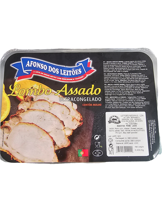 Lombo Assado Congelado 400g - Afonso Dos Leitões