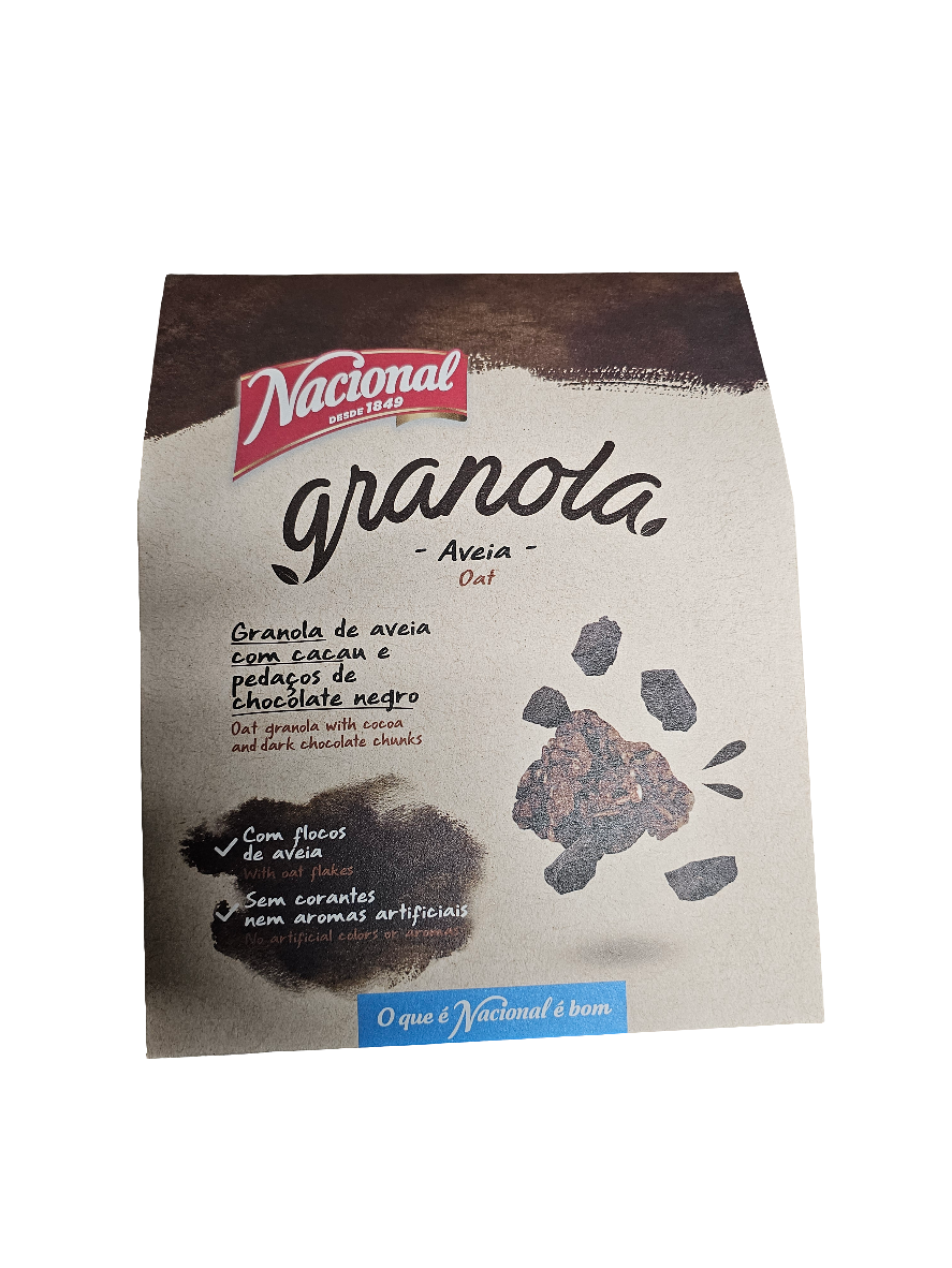 Granola de Aveia com Chocolate Negro 300g - Nacional