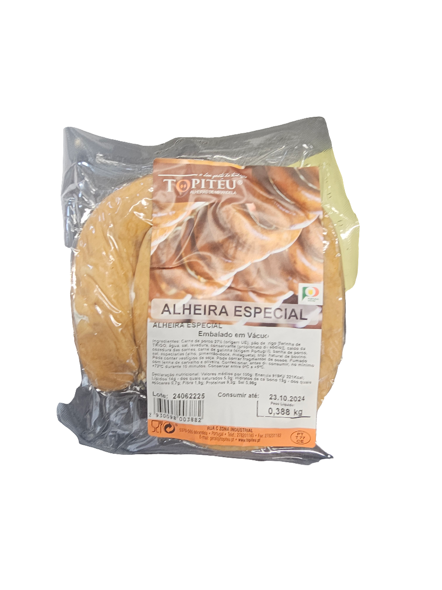 Alheira Especial x2 (380gr) Approx - Topiteu