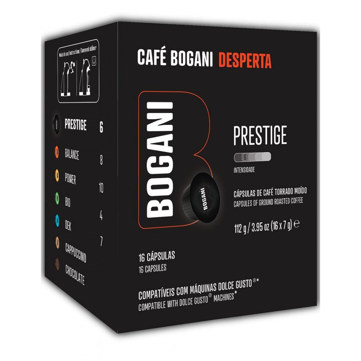 Bogani Prestige 16 caps- Dolce Gusto