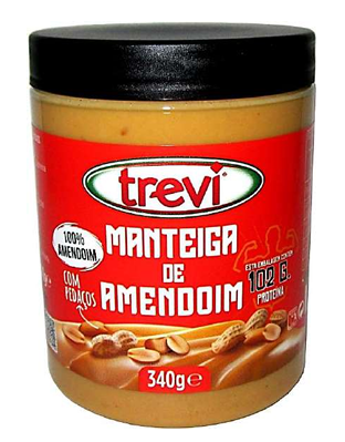 Manteiga De Amendoim C/Pedacos 340g - Trevi