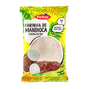 Farinha de Mandioca 500gr - Ferbar