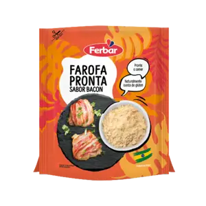 Farofa Sabor Bacon 250g - Ferbar