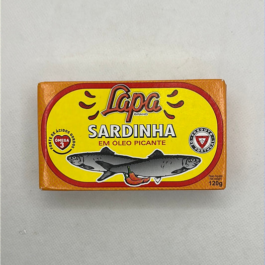 Sardinha Óleo Picante Lapa 120gr- Lapa