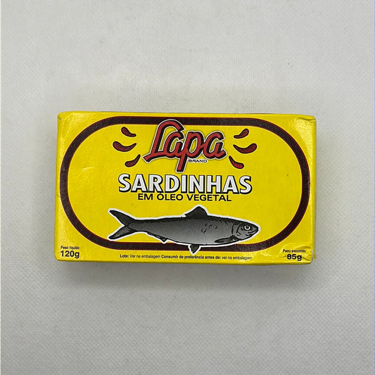 Sardinha Óleo Lapa 120gr- Lapa