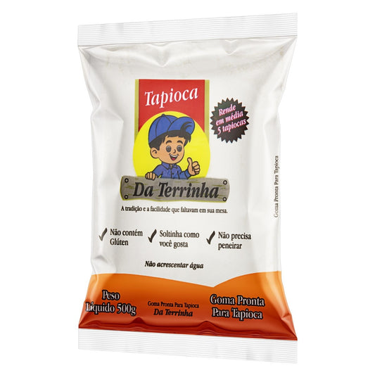 Tapioca Hidratada 500gr- Da Terrinha
