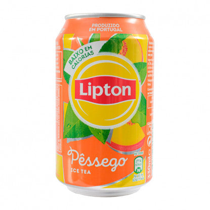 Ice Tea Lipton Pessego Lata 0,33Lt