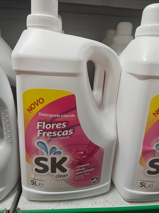 Detergente Líquido SK - Flores Frescas 5L