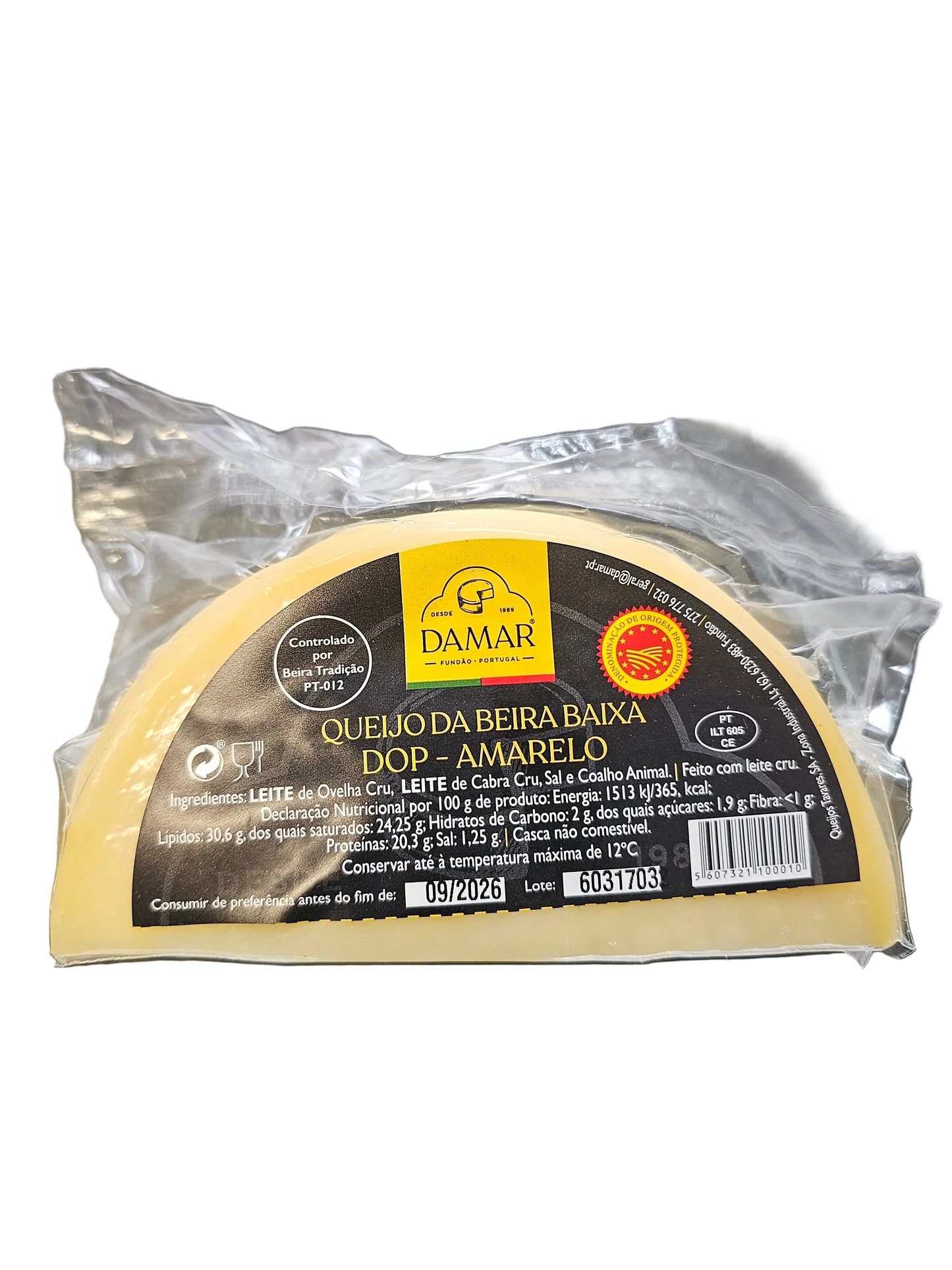 QUEIJO AMARELO DA BEIRA BAIXA 1/2