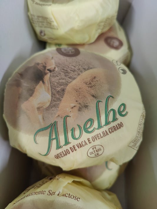 Queijo Alvelhe vaca e ovelha 500gr aprox - Sem Lactose