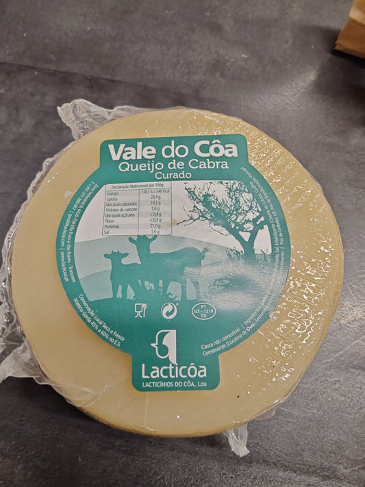 Queijo Cabra curado 500gr- Vale do Côa