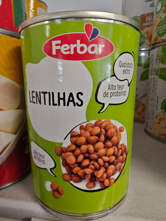 Lentilhas 500gr- Ferbar