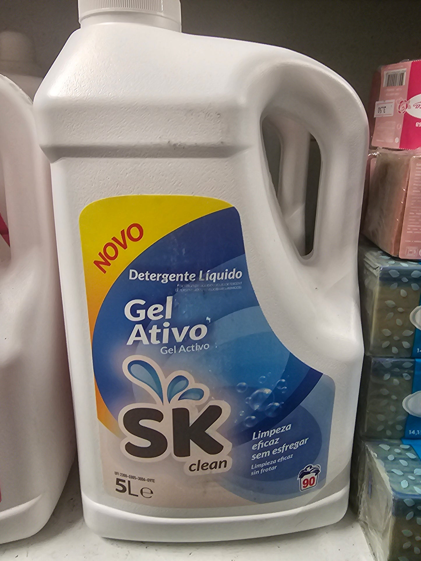 Detergente Líquido SK - Gel Activo 5L