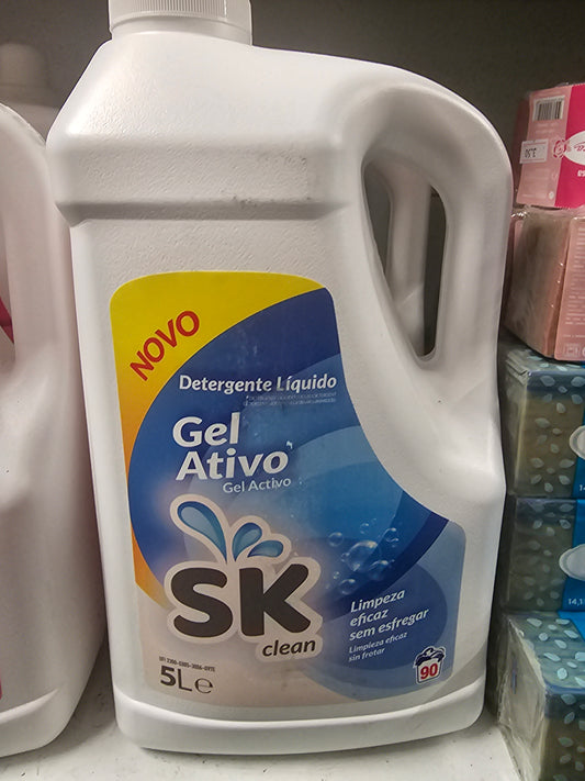 Detergente Líquido SK - Gel Activo 5L