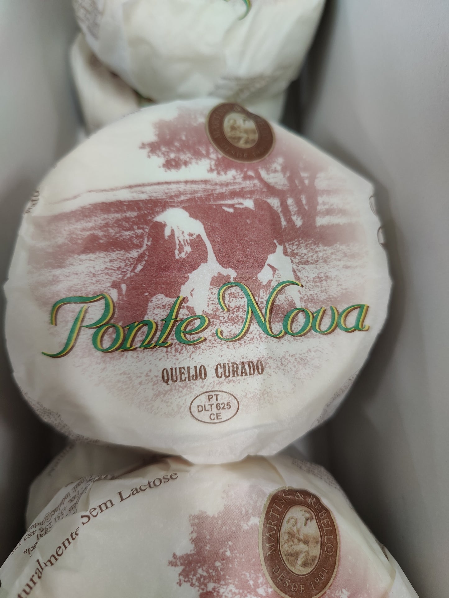 Queijo Ponte Nova 500gr aprox - Sem Lactose