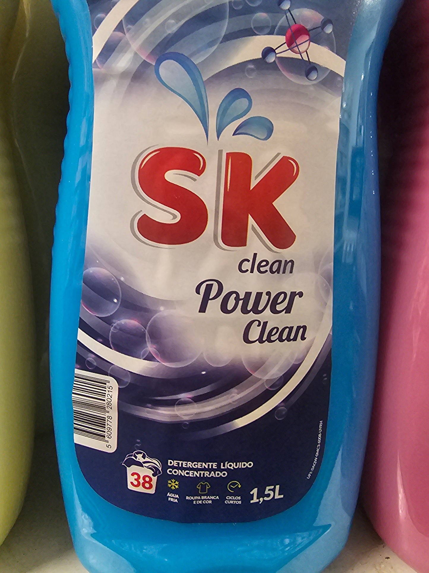Detergente Líquido SK - Power Clean 1.5L