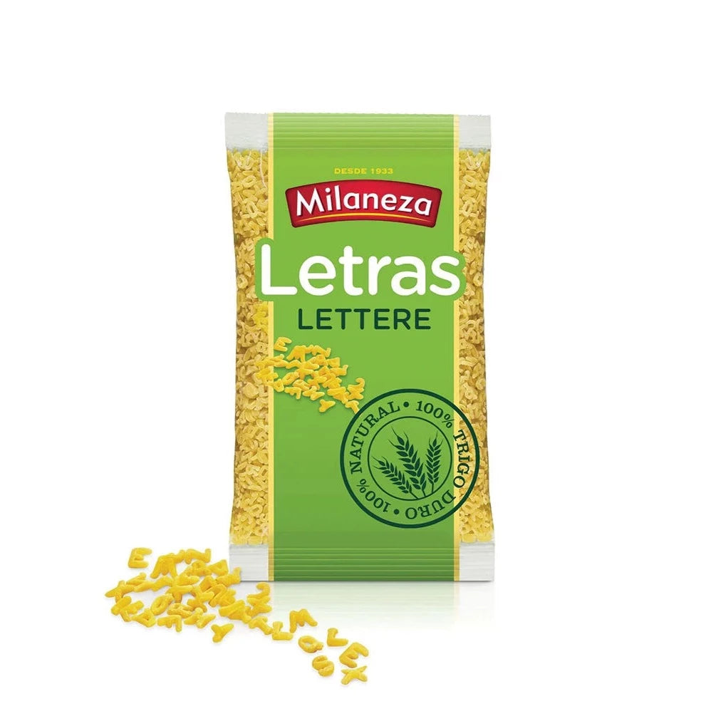 Massa Letras 250g - Milaneza