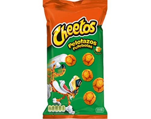 Aperitivo Cheetos Futebolas 130gr