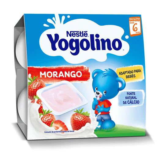 Iogurte Yogolino de Morango 4x100gr - Nestlé