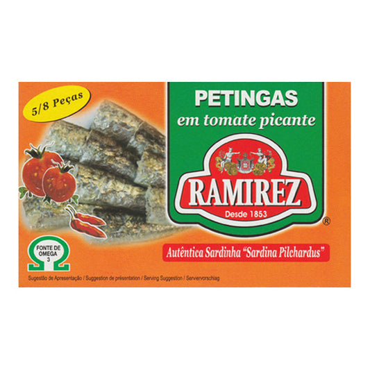 Petinga em Tomate Picante 90g - RAMIREZ
