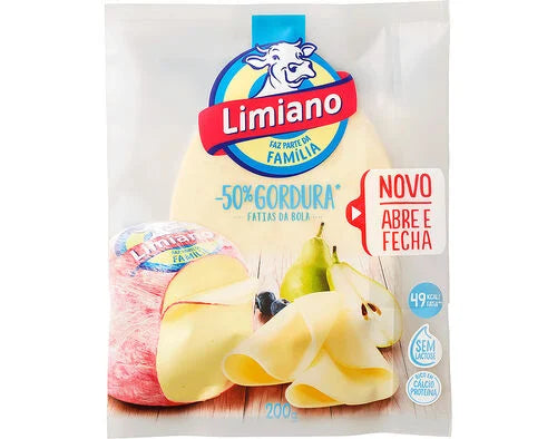 Queijo Fatiado Limiano 200gr