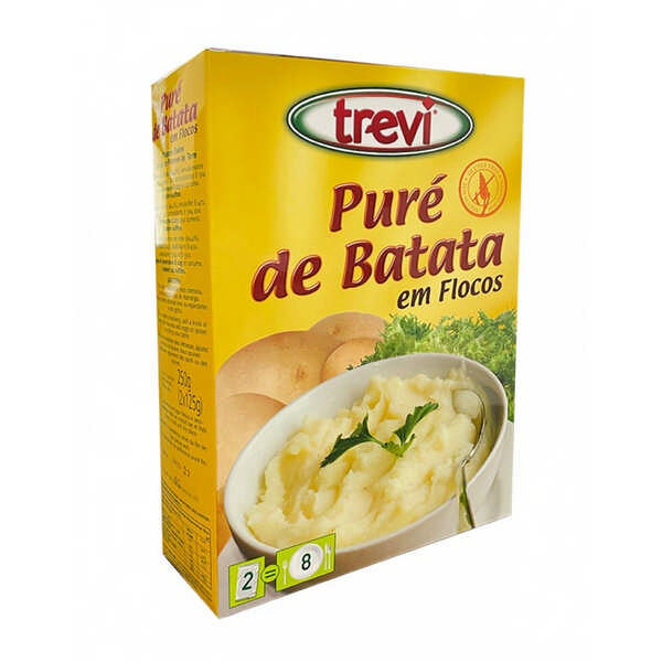 Puré de Batata em Flocos 250gr -  Trevi