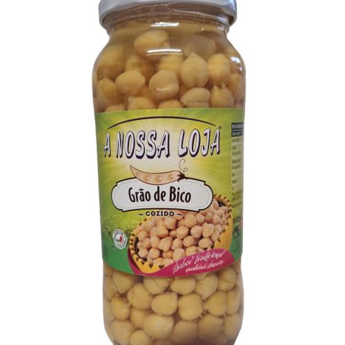 Grão de Bico Cozido 570gr - A nossa loja