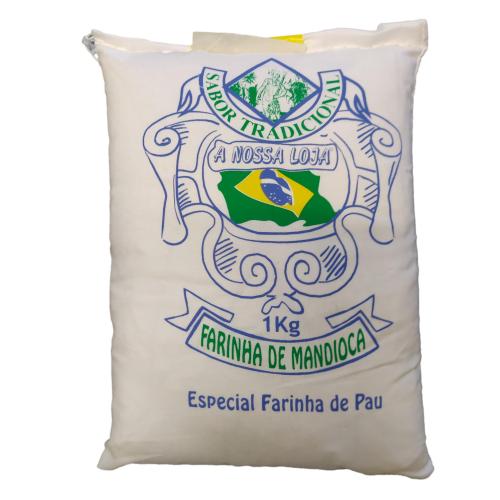 Farinha de Mandioca 1kg- A Nossa Loja