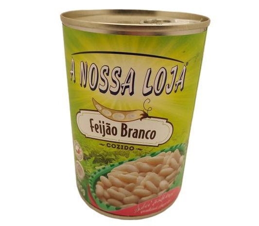Feijão Branco Cozido 425gr - A Nossa Loja