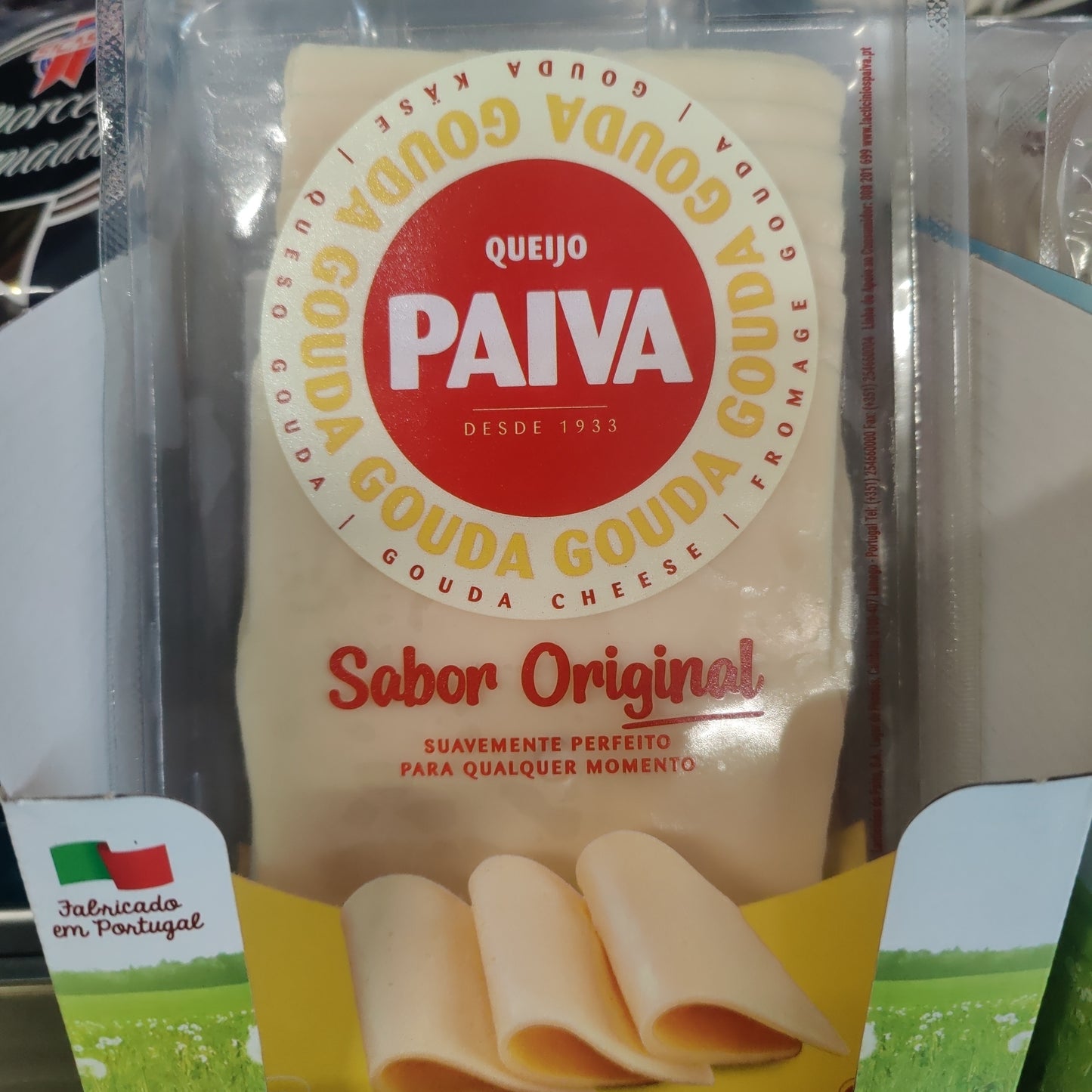 Queijo Gouda Paiva Fatiado 180g