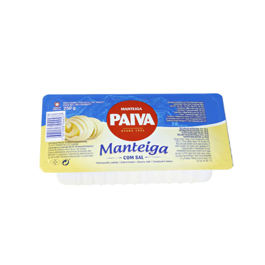 Manteiga c/sal Paiva 250g