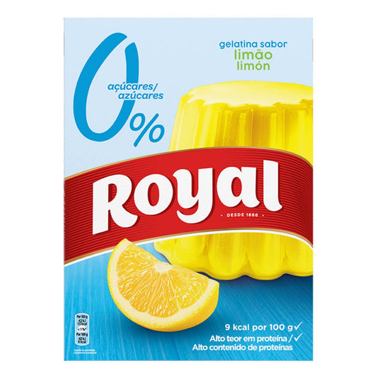 Gelatina em Pó de Limão 0% Açúcar 31gr - Royal