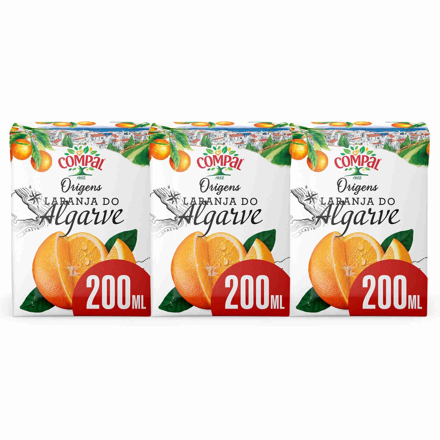 Compal Origens Laranja do Algarve 3x200ml