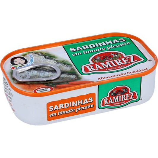 Sardinhas em Tomate Picante 125gr - RAMIREZ