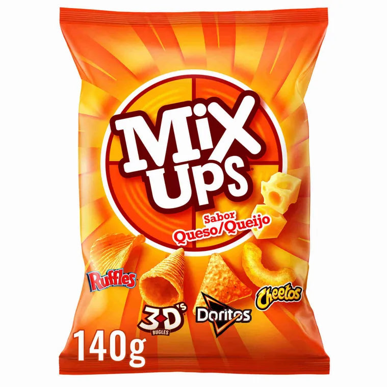Snack Favoritos com Sabor a Queijo MIXUPS 125gr