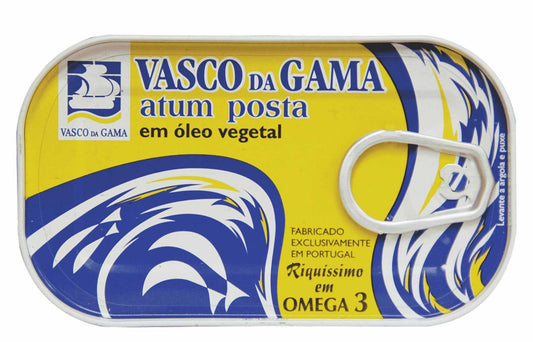 Atum em Óleo Vegetal 120gr - Vasco da Gama