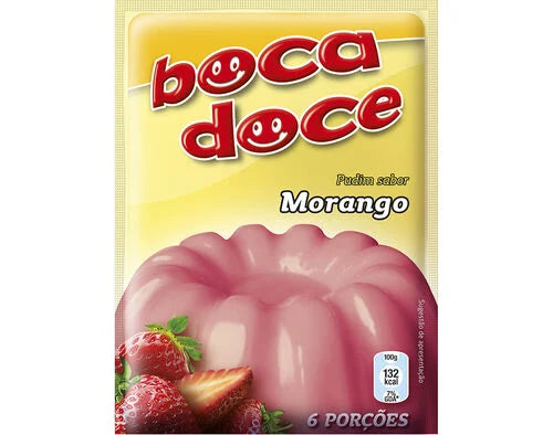 Pudim Boca Doce Morango