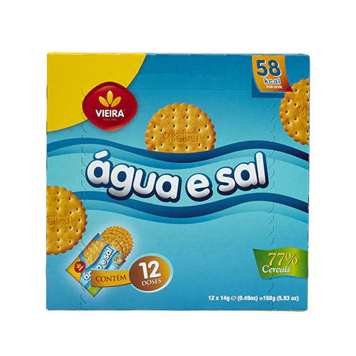 Bolachas Agua e Sal 125g