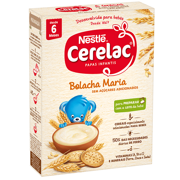 Cerelac Bolacha Maria 250gr - Nestlé