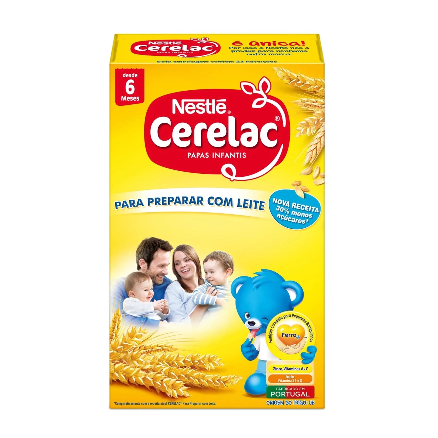 Cerelac Para Preparar Com Leite 600gr - Nestlé