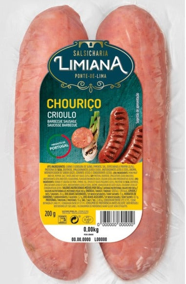 Chouriço Crioulo 200gr - Limiana