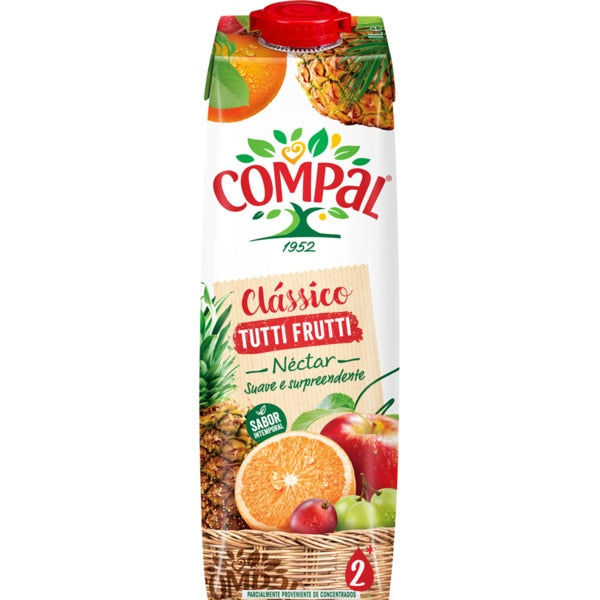 Compal Clássico Tutti-Frutti 1lt