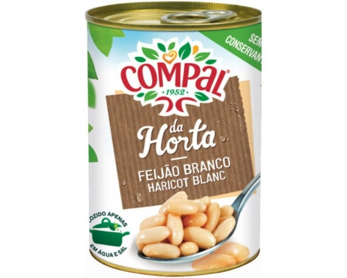 Feijão Branco Cozido 410gr - Compal