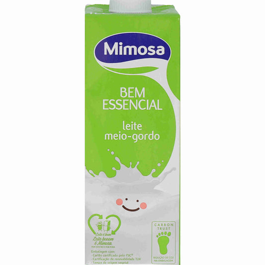 Leite Meio-Gordo Mimosa 1lt