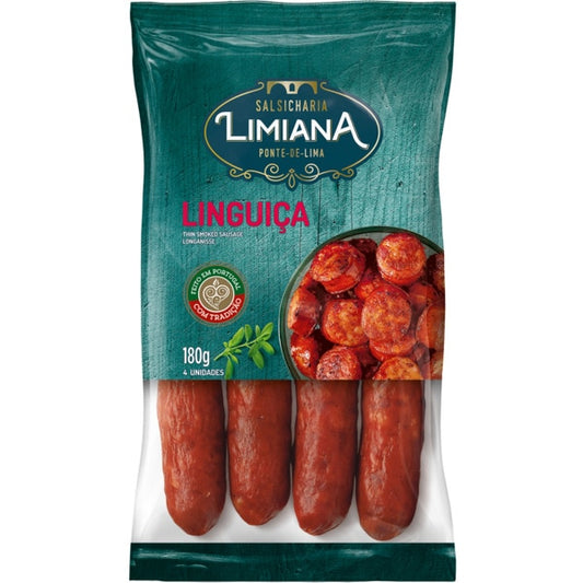Linguiça Ponte De Lima 180g - Limiana