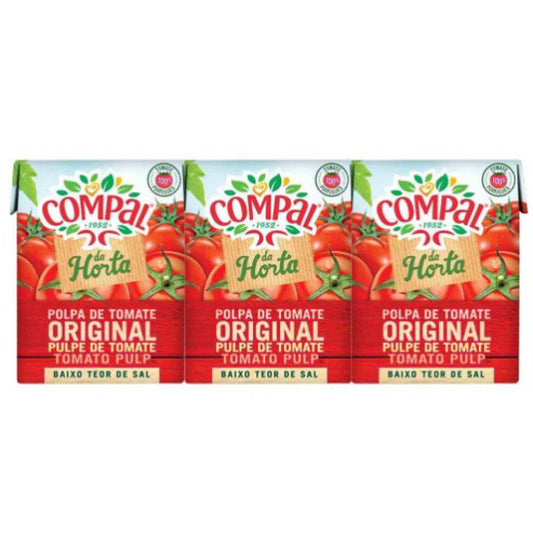 Polpa de Tomate 3x200ml - Compal